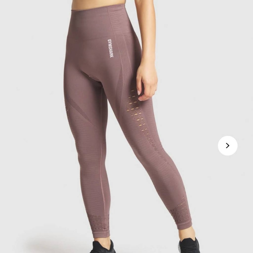NWT Gymshark Energy+ Seamless Leggings - Taupe - Small